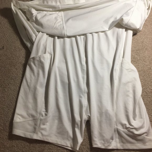 White All in Motion Tennis and Workout Dress - Picture 7 of 7